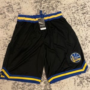 NBA Official Golden State Warrior Shorts NEW